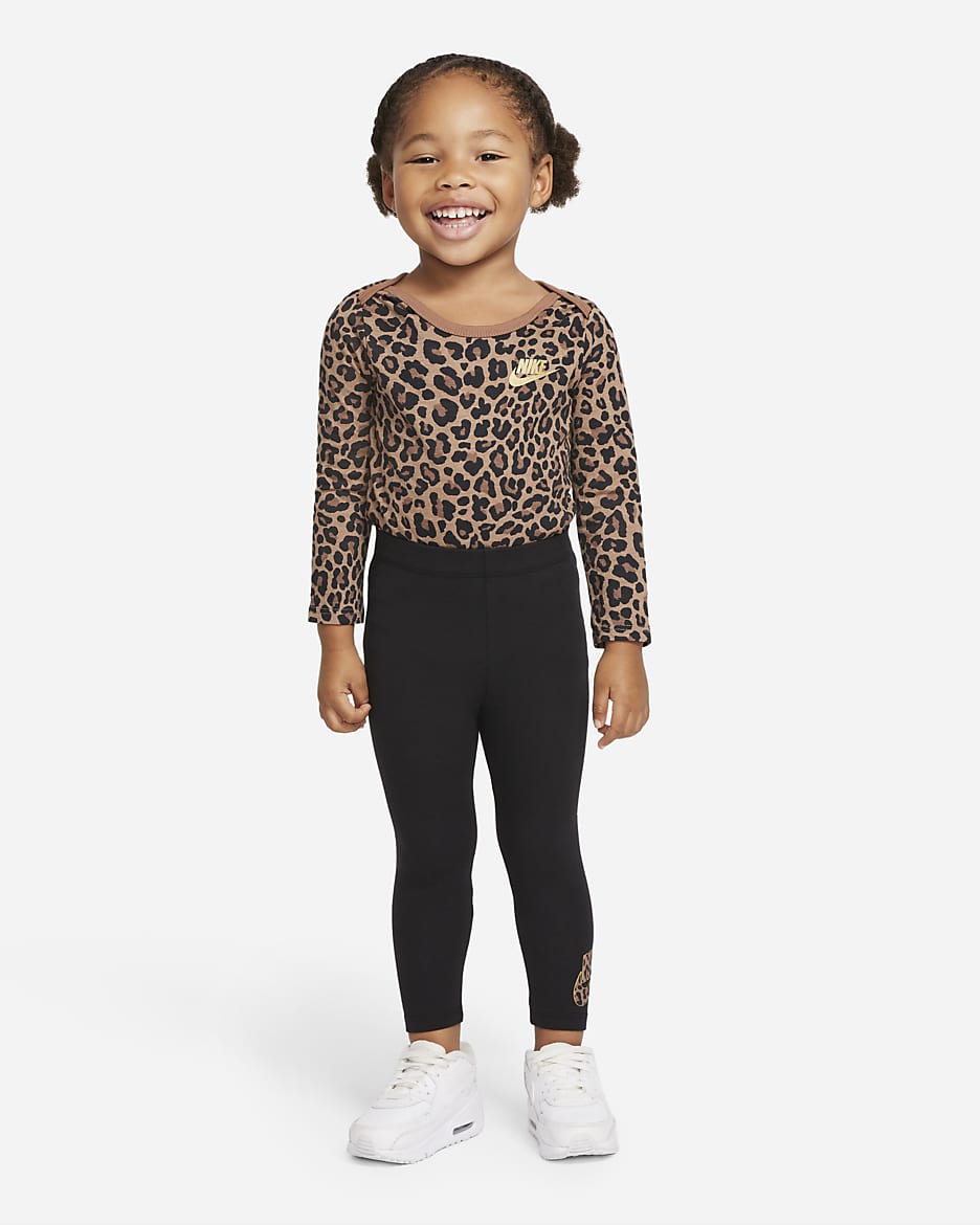 NWT Nike leopard print track suit selling baby girls 18M